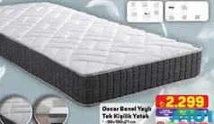 OSCAR BONEL YAYLI TEK KİŞİLİK YATAK